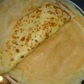 Crêpes à la fleur d'oranger et au miel