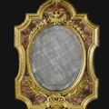 A Italian gilt-bronze and Sicilian Jasper Mounted Frame, Roman or Neapolitan, first half 18th century