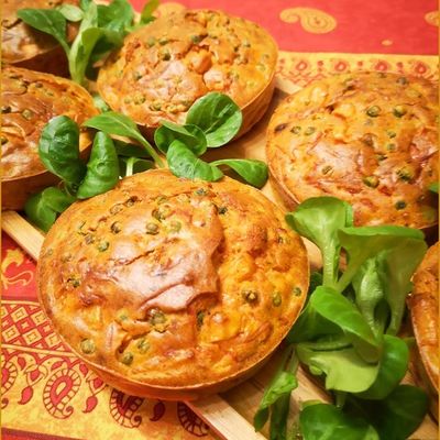 Moelleux aux légumes et truite fumée