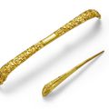 Two gold hairpins, zan, Late Qing dynasty