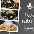 Moules natures