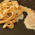 Tagliatelles fraiches maison sans machine à pâte