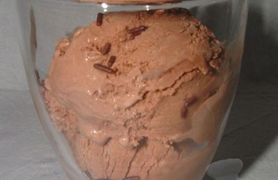 Glace aux 2 chocolats