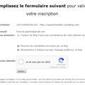 - Savez-vous comment fonctionne la newsletter du blog CAP AUDRESSELLES ? -