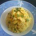 Riz poulet ananas curry Ingrédient: ( pour 6