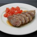 MAGRET DE CANARD AU POMELOS