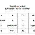 Scrap & Co le blog - défi bingo - octobre 2018