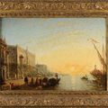 Félix Ziem (1821-1911) Lever de soleil sur Venise. 