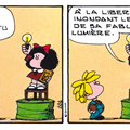 Mafalda, à quoi joues-tu ? - par Quino