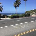 Voici le paysage de la route 1 qui longe la mer de San Diego à Long beach! Spécialement pour ma belle-sœur Lise loll