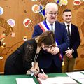 UN PARRAIN ET UNE MARRAINE LAÏQUES POUR LÉNI DELFOSSE.