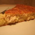 Quiche sans pâte au poulet et au curry