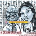 Mariage Congolais Belge - Kinshasa Bruxelles - caricatures portraits des 160 invités