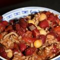 chili con carne, nouvelle version
