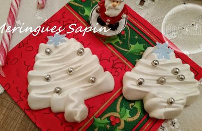 Meringues Sapins ( au Thermomix )