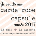 Je couds ma garde robe capsule : Janvier 