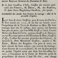 GEOFFROY DE MONTJAY - UNE FAMILLE, DEUX MAIRES DE BOMBON DE 1802 À 1828
