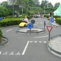 Rond-point à Hasselt (Belgique)