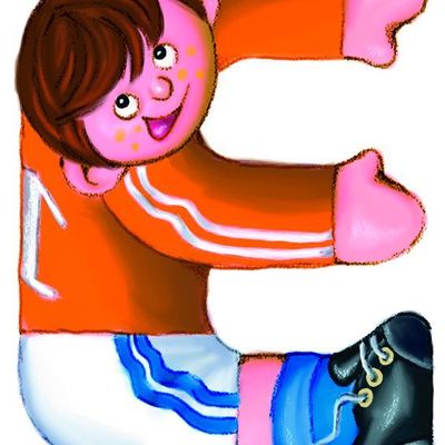 lettre en bois à coller