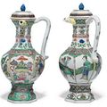 A selection of Kangxi period Famille Verte porcelains @ Christie's New York