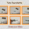 tuto fimo fourchette