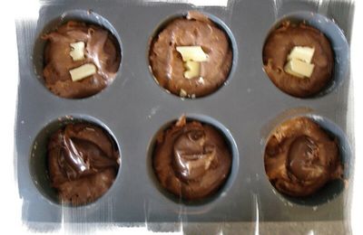 muffins chocolat blanc ou nutella?