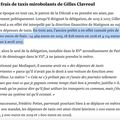Près de 40.000€ de frais de taxi pour Gilles Clavreul à la DILCRAH, payés par les contribuables