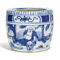 A blue and white censer, Ming dynasty, Chongzhen period (1627-1644)