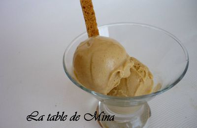 Glace au pain d'épices