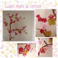 Le cadre fleurs de cerisier 