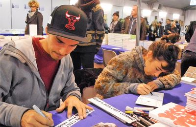 st etienne 42 2016 fete du livre  ELLA & PITR