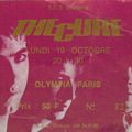 The Cure - Lundi 19 Octobre 1981 – Olympia, Paris