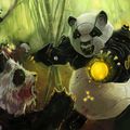 Zombie Pandas VS Panda Robots by ~Raydiant