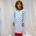 VENDUE Collection Bonhomme de Neige: Chemise de nuit et pantalon Taille 6 ans