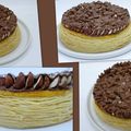 Galette des rois chocolat noisettes