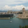 Au Mucem, un jour de défilé nautique, le 7 septembre 2013