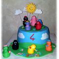 Gâteau d'anniversaire Barbapapa 