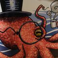 street art 42 2017 EXPO a la campagne  Bol d'art  le poulpe   MOTTE