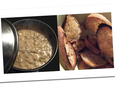 Croûte aux champignons | Recette franc-comtoise