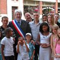 UN PARRAIN ET UNE MARRAINE LAÏQUES POUR JASON, ALLANE ET MAËLLE JUMEAUX.