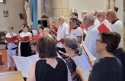 Le concert du Choeur du Jarnisy à Jarny le 22 juin 2025