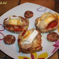 Tartines locales...Chaource & Andouillette de Troyes
