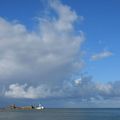 Le Havre, bateaux sur l'eau