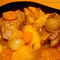 Navarin d'agneau aux pommes fruits