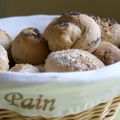 Petites boules de pains pour les invités