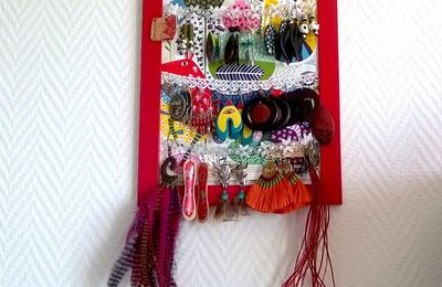 DIY Récup : Le Cadre à Boucles-d'oreilles