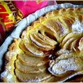 Tarte aux pommes et au carambar