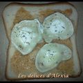 Tartine chèvre miel