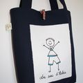 cadeau de naissance : le sac d'Aloïs