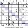 Mon cinquante-deuxième diagosudoku